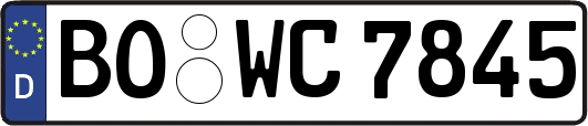BO-WC7845