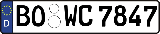 BO-WC7847