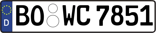 BO-WC7851