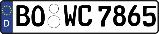 BO-WC7865