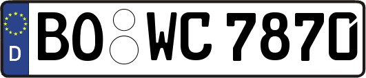 BO-WC7870