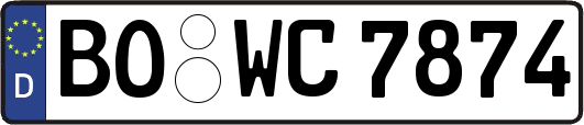 BO-WC7874
