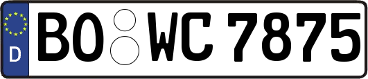 BO-WC7875