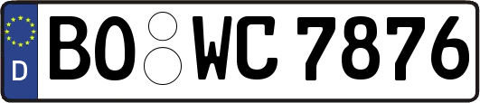 BO-WC7876