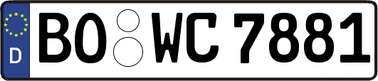 BO-WC7881