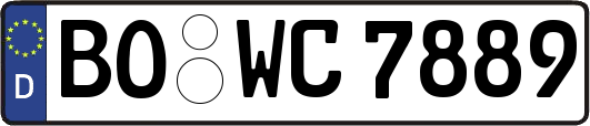 BO-WC7889