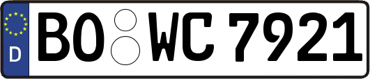 BO-WC7921