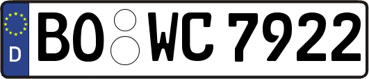 BO-WC7922