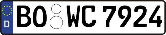BO-WC7924