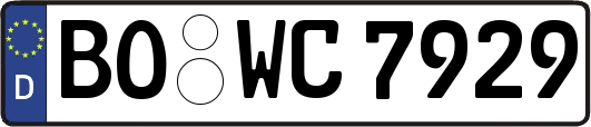 BO-WC7929