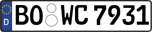 BO-WC7931