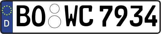 BO-WC7934