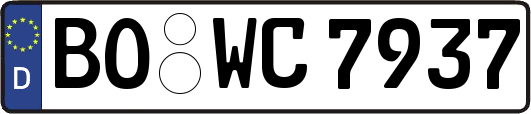 BO-WC7937