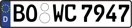 BO-WC7947