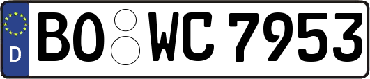 BO-WC7953
