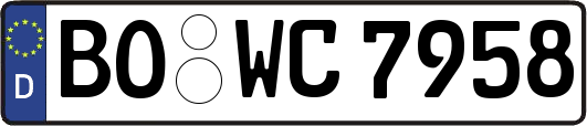 BO-WC7958