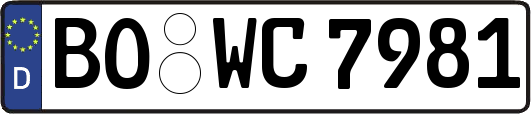 BO-WC7981