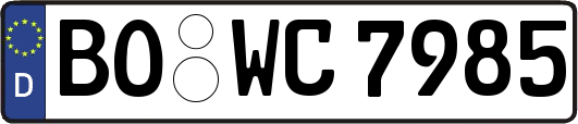 BO-WC7985