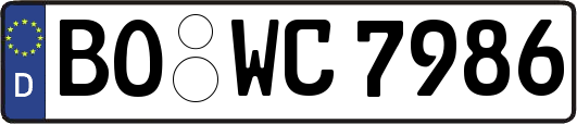 BO-WC7986