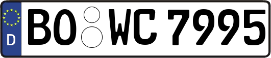 BO-WC7995