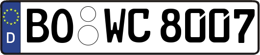 BO-WC8007