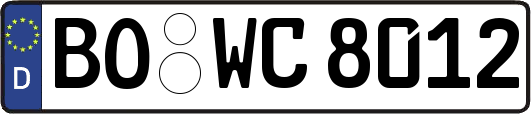BO-WC8012