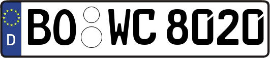 BO-WC8020