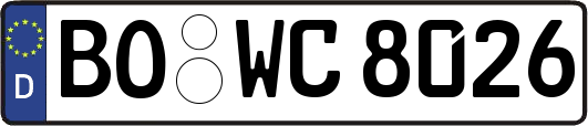 BO-WC8026