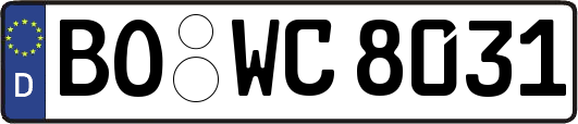 BO-WC8031