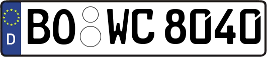 BO-WC8040