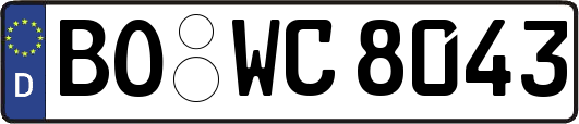 BO-WC8043