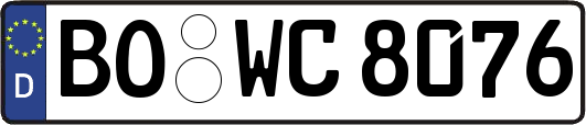 BO-WC8076