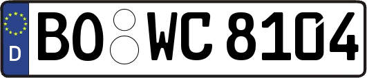 BO-WC8104