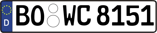 BO-WC8151