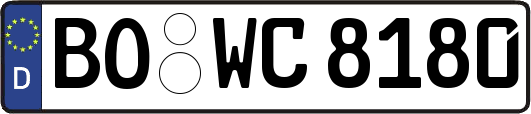 BO-WC8180