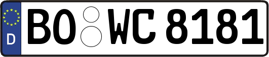 BO-WC8181