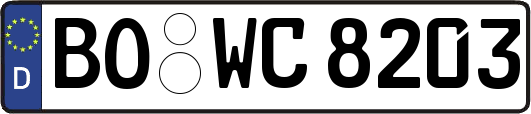 BO-WC8203