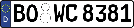 BO-WC8381