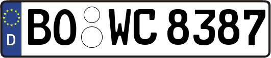 BO-WC8387