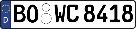 BO-WC8418