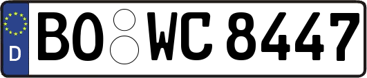 BO-WC8447