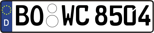 BO-WC8504
