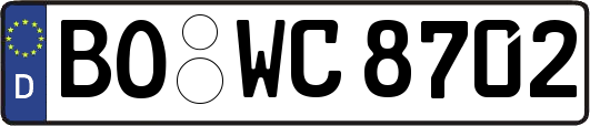 BO-WC8702