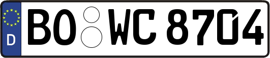 BO-WC8704