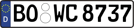 BO-WC8737