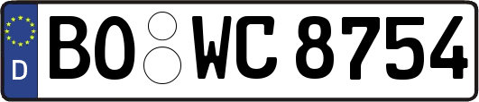 BO-WC8754