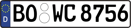 BO-WC8756