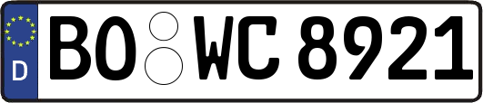 BO-WC8921