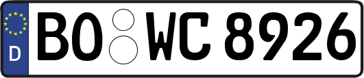 BO-WC8926