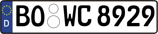 BO-WC8929